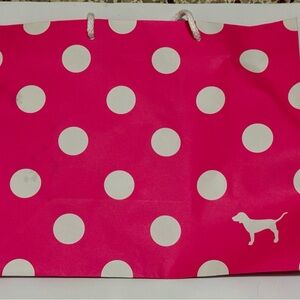 PINK Victoria's Secret Pink and White Bag
